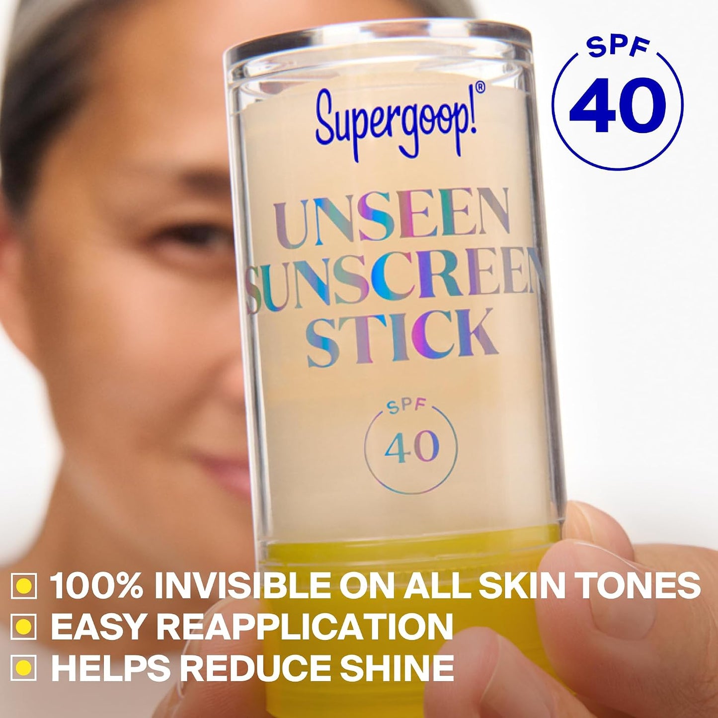 Supergoop!_Unseen_Sunscreen_Stick_-_SPF_40_-_Clear_&_Invisible_Sun_Protection_-_Broad_Spectrum_Face_Sunscreen_-_Glides_Over_Makeup_-_Natural_Finish_-_For_All_Skin_Types_-_0.7_fl_oz