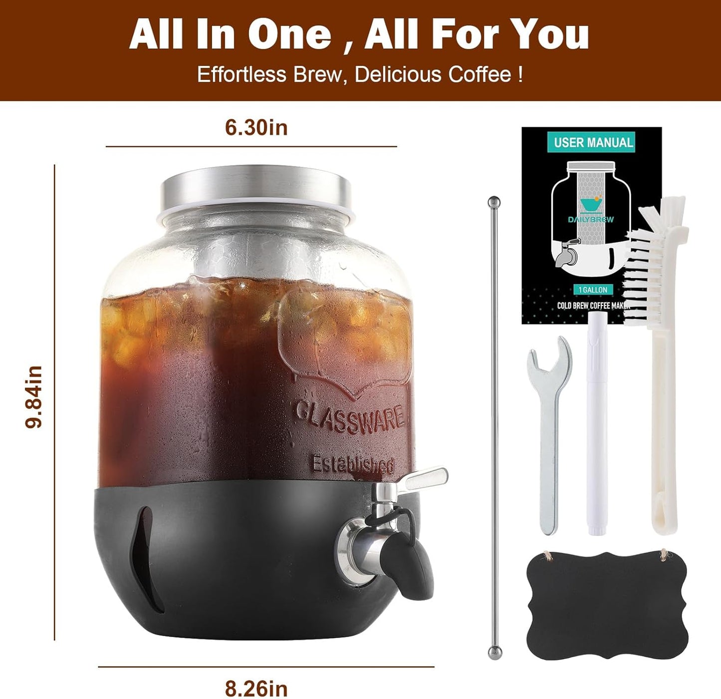 Cold_Brew_Coffee_Maker,_1_Gallon_Iced_Coffee_Maker_With_Stainless_Steel_Filter,_Heavy_Duty_Glass_Cold_Brew_Pitcher_With_Stainless_Steel_Spigot,_Mason_Jar_Cold_Brew_Coffee_Maker_Fast_Iced_Tea_Maker