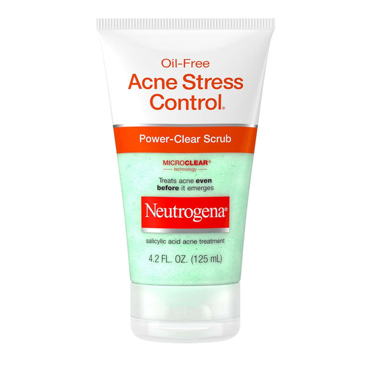 Neutrogena_Oil-Free_Acne_Stress_Control_Power-Clear_Scrub,_2%_Salicylic_Acid_for_Acne-Prone_Skin,_Exfoliating_Daily_Facial_Scrub,_4.2_fl._oz