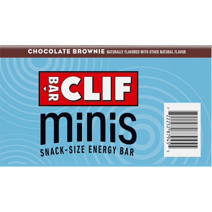 CLIF_BAR_Minis_-_Chocolate_Brownie_Flavor_-_Made_with_Organic_Oats_-_4g_Protein_-_Non-GMO_-_Plant_Based_-_Snack-Size_Energy_Bars_-_0.99_oz._(20_Pack)