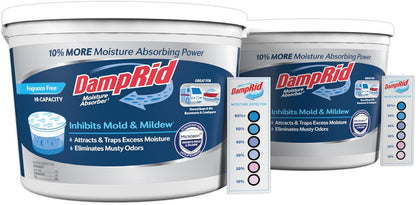 DampRid_Hi-Capacity_Fragrance_Free_Absorber_Bucket,_2_lb._15.5_oz._with_Detection_Strip,_2_Pack