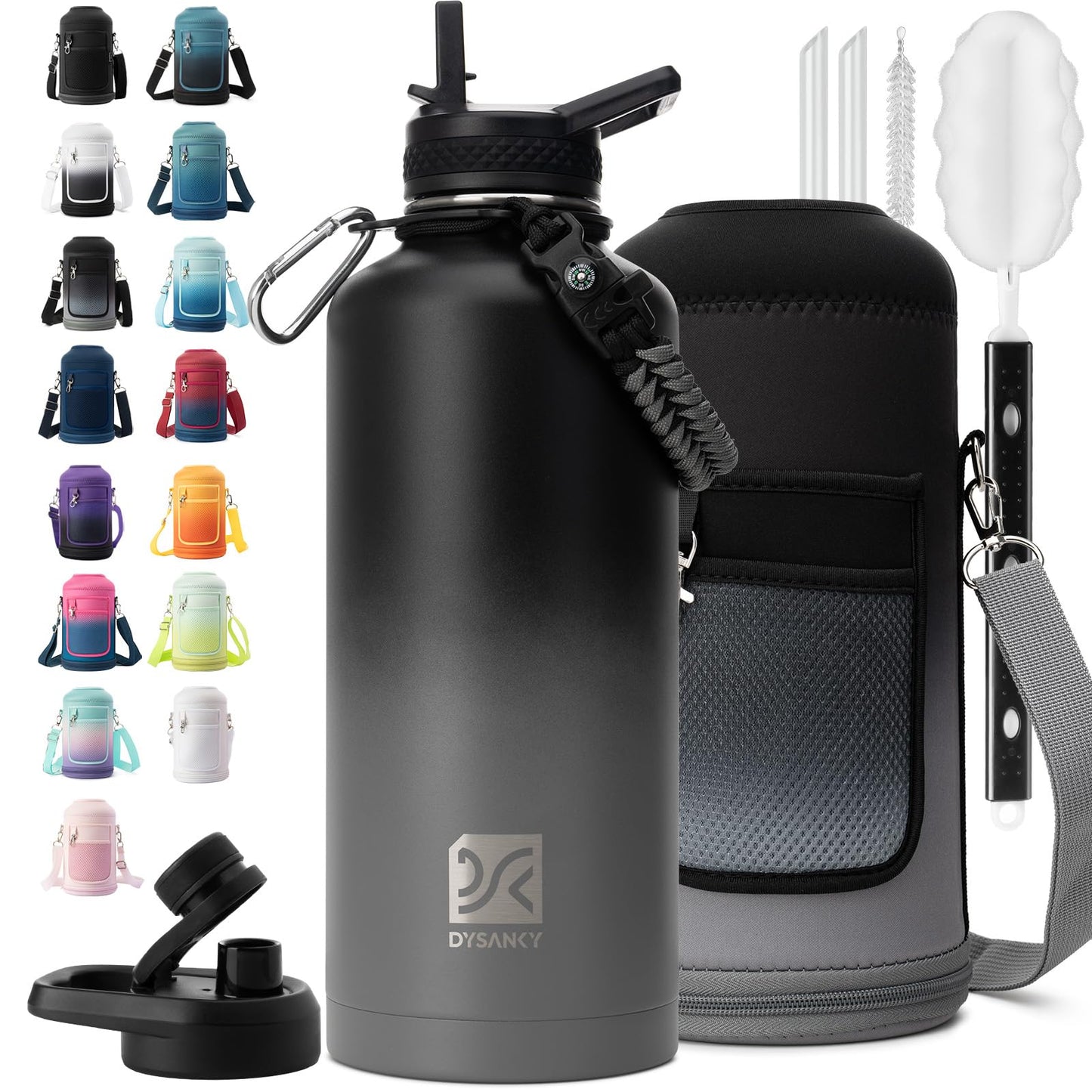 Black/Gray - 87 Ounces