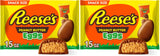 REESE'S Milk Chocolate Snack Size Peanut Butter Eggs, Easter Basket Easter Candy Bag, 15 oz