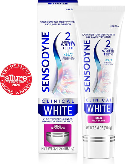 Sensodyne_Clinical_White_Toothpaste_Clinically_Proven_Whitening_for_Sensitive_Teeth,_Stain_Protector,_3.4_oz