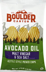 Boulder Canyon Thin & Crispy Classic Sea Salt Potato Chips, 6 OZ