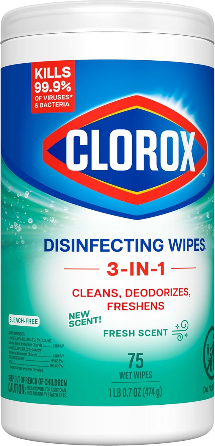 Clorox_Fresh_Scent_Bleach_Free_Disinfecting_Cleaning_Wipes,_75_Count