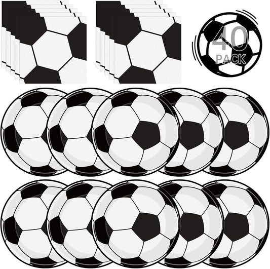 40Pcs_Soccer_Plates_and_Napkins_Party_Supplies_-_Soccer_Birthday_Party_Decorations_Tableware_Set,_Disposable_Paper_Dinner_Plates_Napkins_for_Sport_Themed_Soccers_Parties_Table_Decor_Favors,_Serves_20