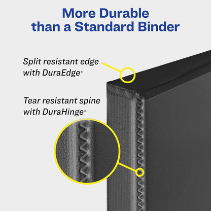 Avery_Heavy-Duty_View_3_Ring_Binder,_1"_Slant_Rings,_1_Black_Binder_|_For_Heavy_School,_Home_and_Office_Use,_DuraHinge_Tear-Resistant_Spine,_DuraEdge_Split-Resistant_Sides