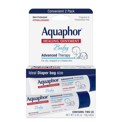 Aquaphor_Baby_Healing_Ointment_Advanced_Therapy_Skin_Protectant_for_Chapped_or_Dry_Skin,_Drool_Rash_and_Diaper_Rash_Ointment,_Hypoallergenic_Baby_Essentials,_Travel_Size,_0.35_Oz_Tube,_Pack_of_2