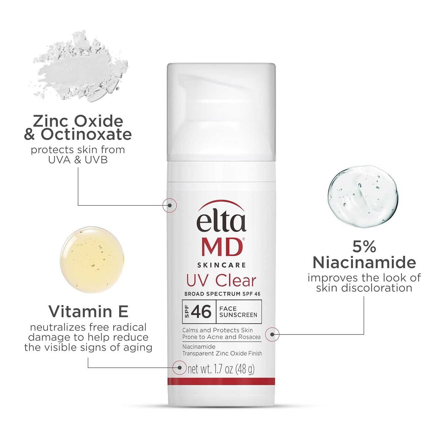 EltaMD_UV_Clear_Face_Sunscreen_SPF_46,_Oil-Free_Sunscreen_with_Zinc_Oxide,_Dermatologist_Recommended