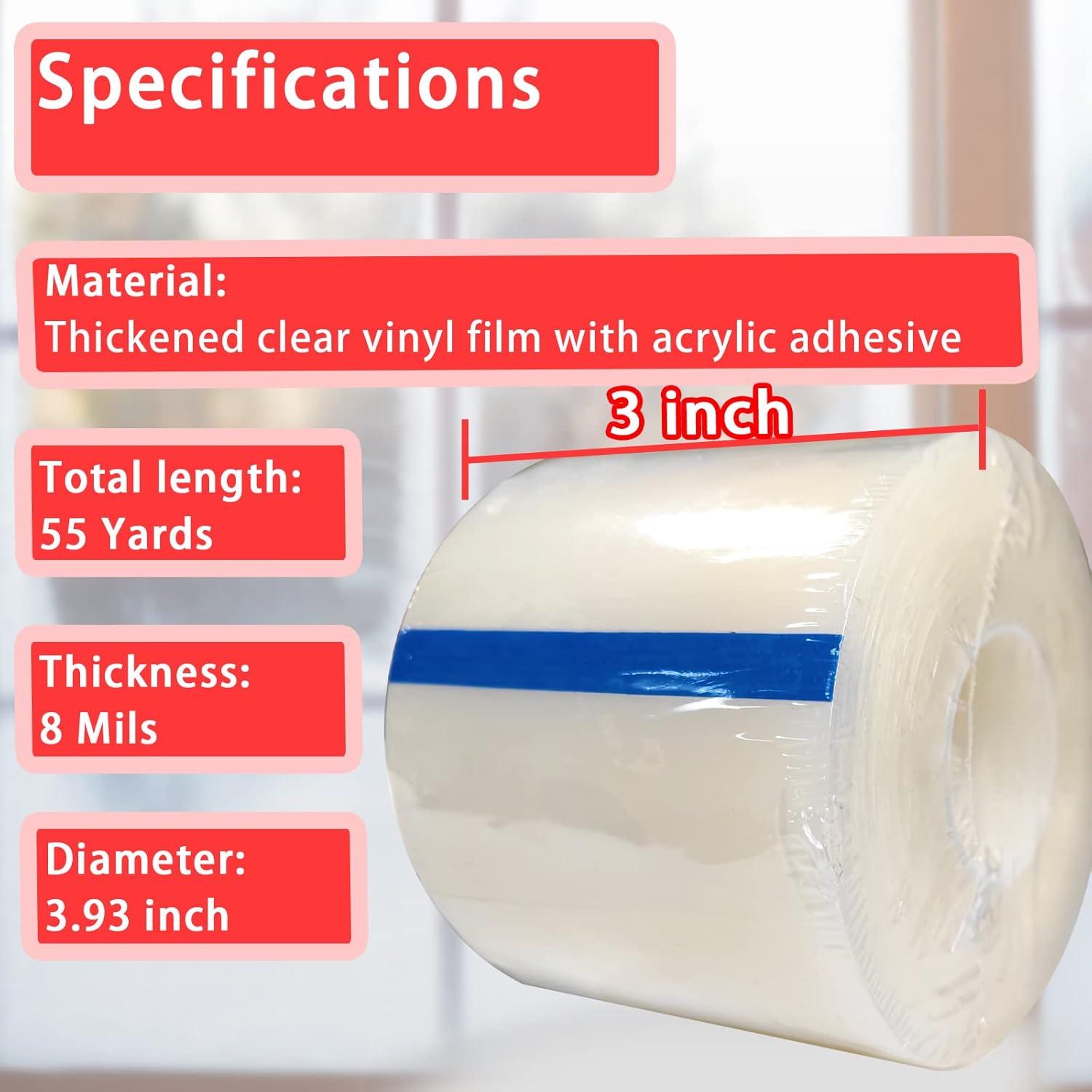 Birllaid_Transparent_Window_Weather_Sealing_Tape,_3_Inch_x_55_Yards_(165_FT),_Window_AC_Insulation_Air_Conditioner_Sealing_Tape,_No_Residue,_Clear