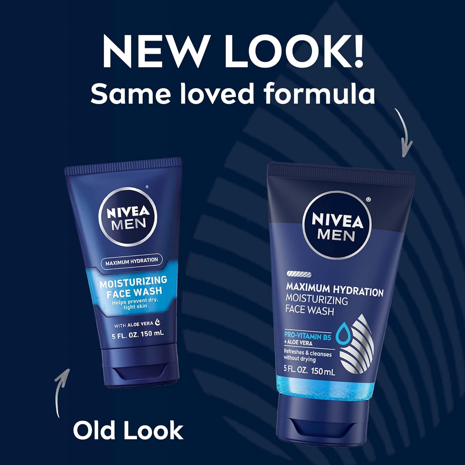 NIVEA_MEN_Maximum_Hydration_Face_Wash,_Face_Wash_with_Provitamin_B5_and_Aloe_Vera,_Refreshes_and_Cleanses_without_Drying,_5_Fl_Oz_Tube