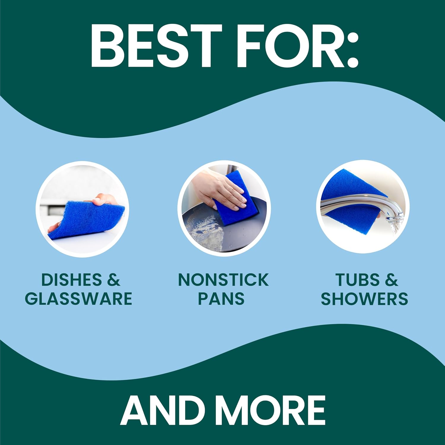 Scotch-Brite_Zero_Scratch_Scouring_Pad,_Effective_+_Gentle_Dish_Scrubber_for_Household_Cleaning,_3_Scrub_Pads_for_Dishes,_Nonstick_Pots_and_Pans,_Glass,_Tubs,_Showers,_Reusable_&_Durable