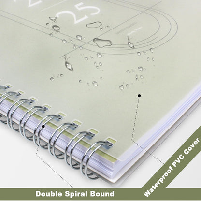 Monthly_Planner_Jan_2024_-_Dec_2025,Simple_Calendar_Planner_Notebook_7"_x_9"_Soft_PVC_Cover_Spiral_Binding_With_Goals_To_Do_List,_Easy_Organize_Your_Schedules