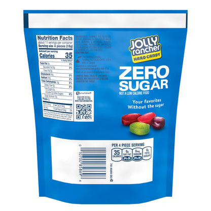 JOLLY_RANCHER_Zero_Sugar_Assorted_Fruit_Flavored_Hard_Candy_Bag,_6.1_oz_Snack_Bonbon