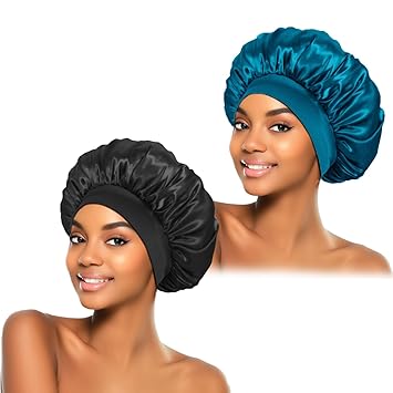 Silk_Bonnet_for_Sleeping,_Satin_Hair_Bonnets,_Soft_Elastic_Band_Silk_Sleep_Cap,_Hair_Wrap_for_Women