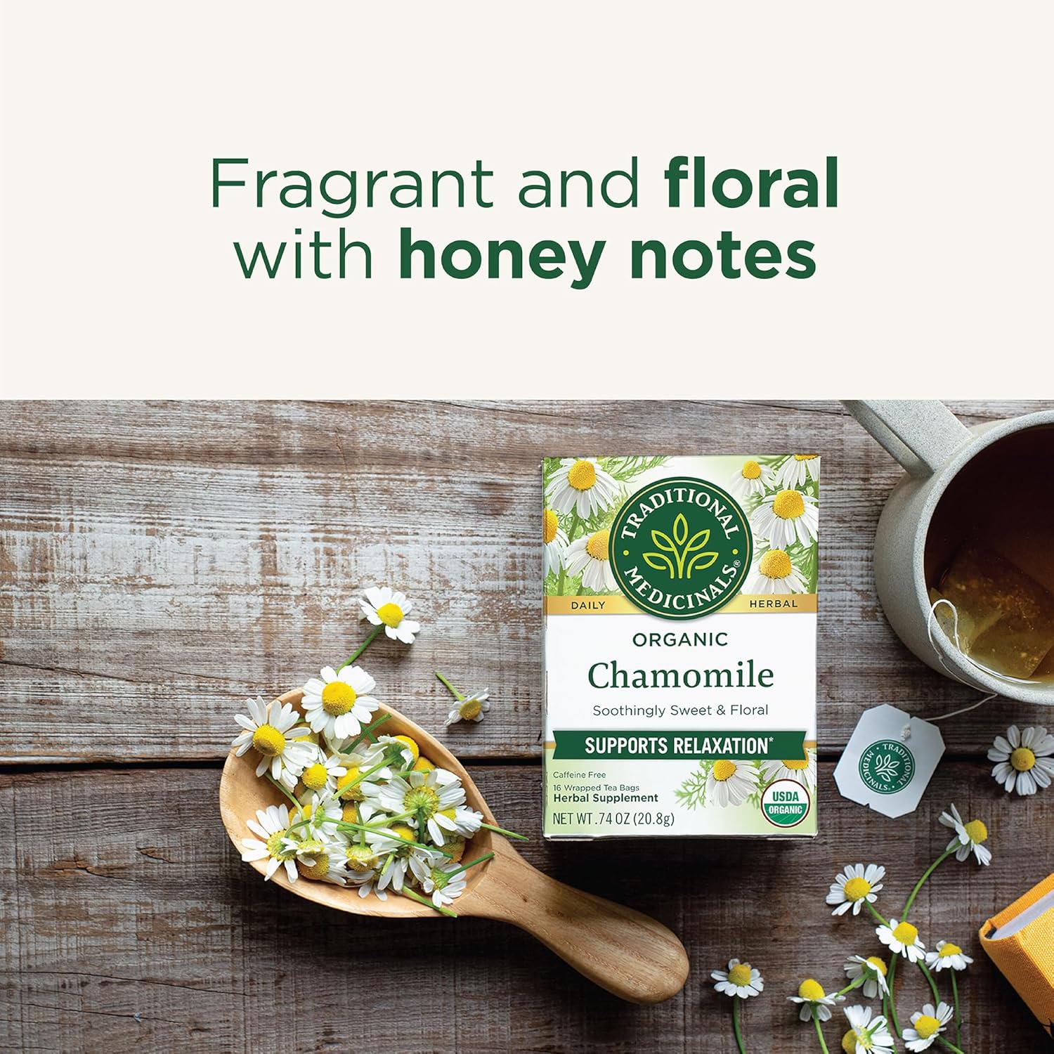 Traditional_Medicinals_Herbal_Tea,_Organic_Chamomile,_16_Tea_Bags_(Pack_of_1)