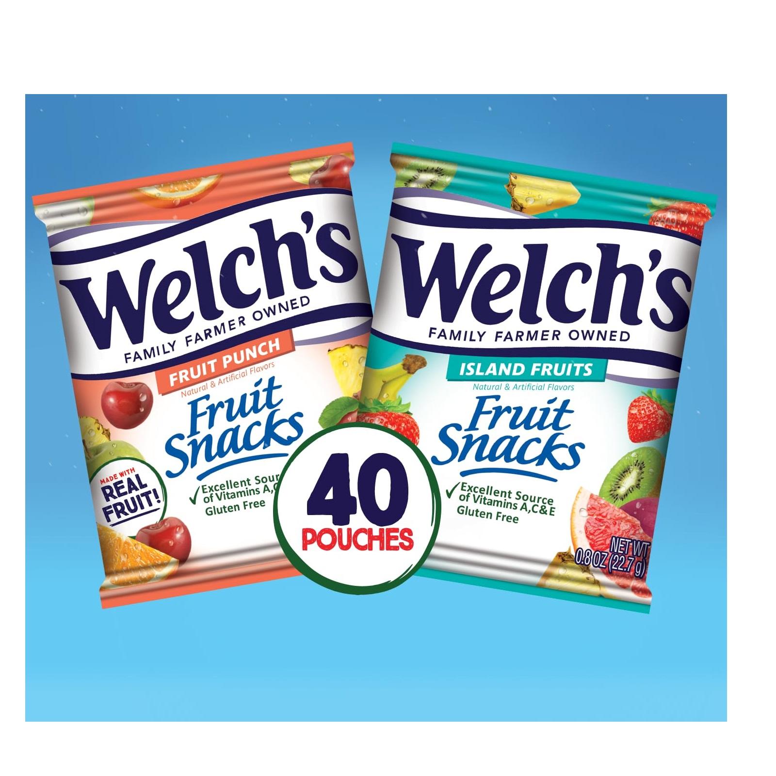 Welch's_Fruit_Snacks,_Fruit_Punch_&_Island_Fruits_Variety_Pack,_Perfect_Halloween_Candy_Bulk_Pack,_Gluten_Free,_0.8_oz_Individual_Single_Serve_Bags_(Pack_of_40)