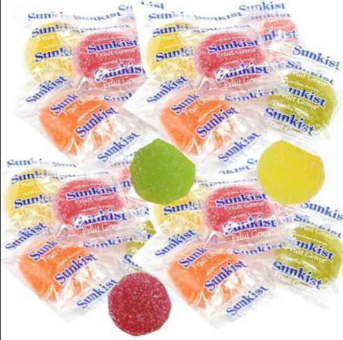 Jelly_Belly_Sunkist_Assorted_Fruit_Gems,_Resealable_10.5_Ounce_Pouch_Bag_-_5_Intense_Flavors,_non-GMO,_Individually_Wrapped_Candy