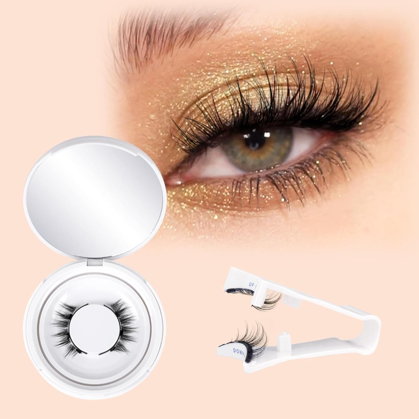 ALICE_Magnetic_Eyelashes_Natural_Look,_Reusable_Manga_Magnetic_Lashes_Kit_with_Applicator,_No_Glue_Needed_Magnetic_Eyelashes_Kit,_Easy_to_Wear_and_Remove_for_All-Day_Comfort_Makeup_Cosmetic_Lash_Extensions_Eyelashes_Extensions_Eyelash_Extension