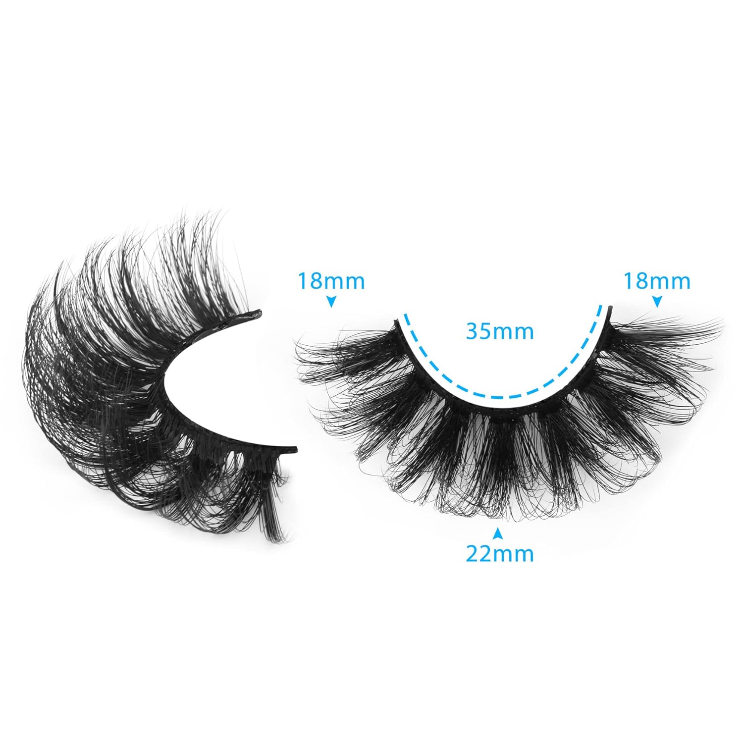 Focipeysa_Dramatic_Eyelashes_Fluffy_Faux_Mink_Lashes_22mm_Long_False_Eyelashes_D_Curl_Eyelashes_that_Look_Like_Extension_5_Pairs_Pack