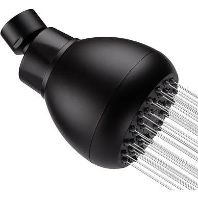 Aisoso_High_Pressure_Shower_Head_3_Inches_Anti-clog_Anti-leak_Fixed_Showerhead_Chrome_with_Adjustable_Swivel_Brass_Ball_Joint_for_Relaxing_and_Comfortable_Shower_Experience