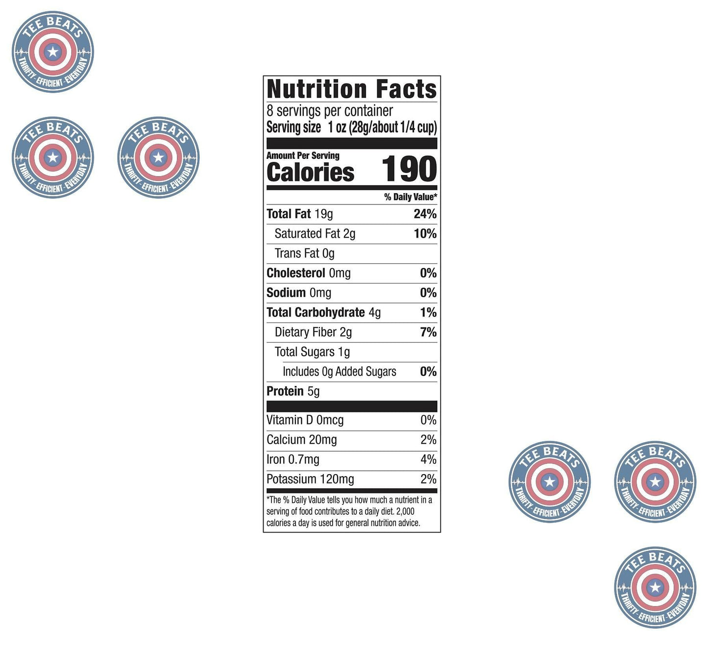 Happy_Belly_Chopped_Walnut,_8_ounce_(Pack_of_1)_Protein_Snack