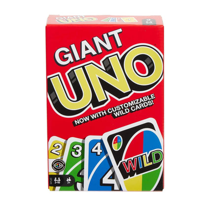 Mattel_Games_​Giant_UNO_Official_Card_Game,_Oversized_Cards_&_Customizable_Wild_Cards_for_2-10_Players