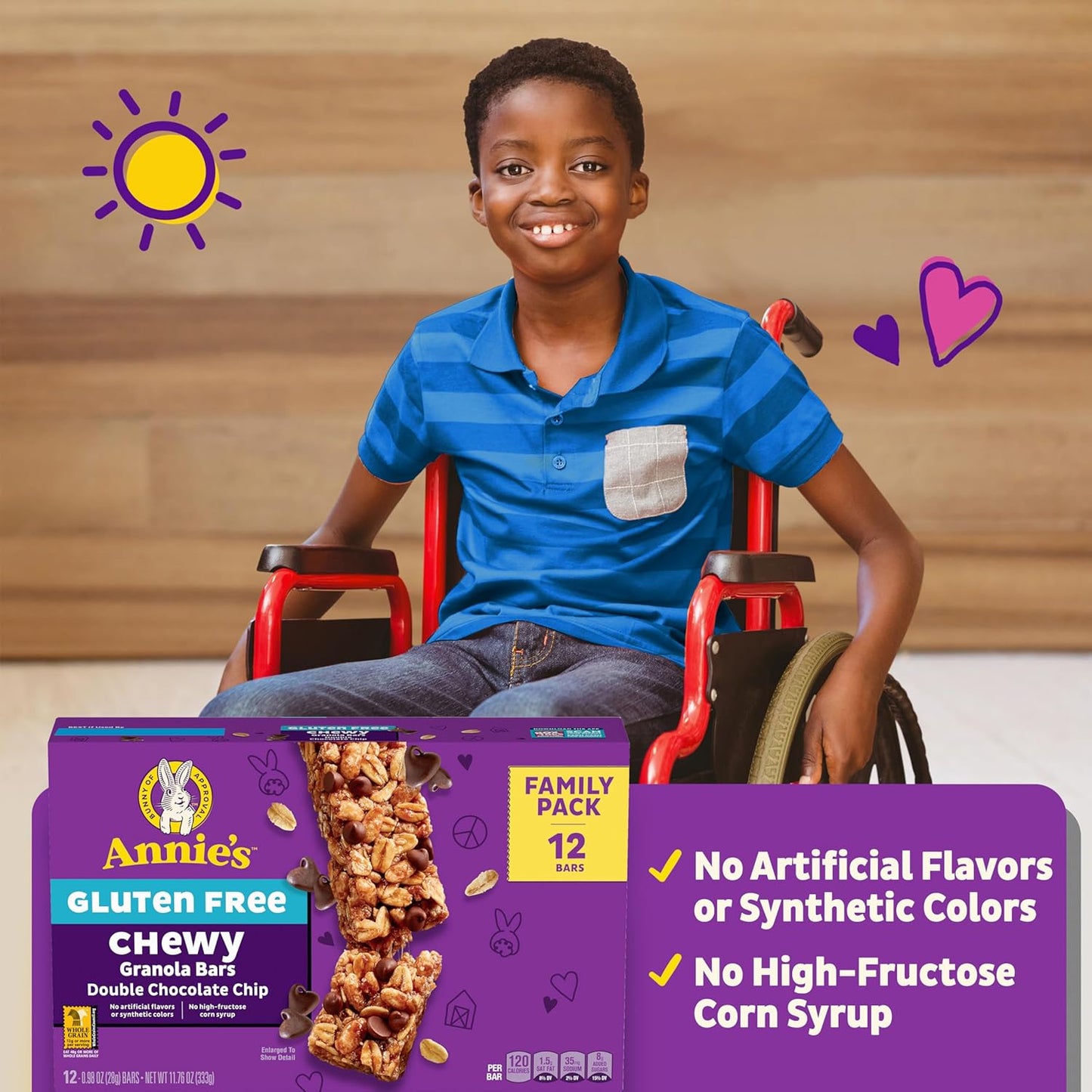 Annie's_Gluten_Free_Chewy_Granola_Bar,_Double_Chocolate_Chip,_11.76_oz,_12_Bars