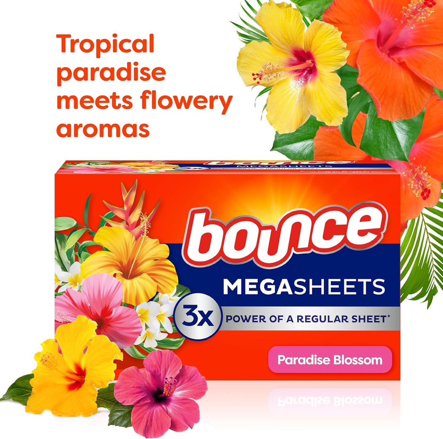 Bounce_Mega_Dryer_Sheets,_Paradise_Blossom,_180_Count,_Mega_Fabric_Softener_Sheets_with_Static_Control,_Wrinkle_Reduction,_Extra_Softness,_Lasting_Scent,_Repels_Lint