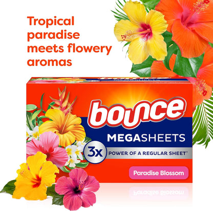 Bounce_Mega_Dryer_Sheets,_Paradise_Blossom,_180_Count,_Mega_Fabric_Softener_Sheets_with_Static_Control,_Wrinkle_Reduction,_Extra_Softness,_Lasting_Scent,_Repels_Lint