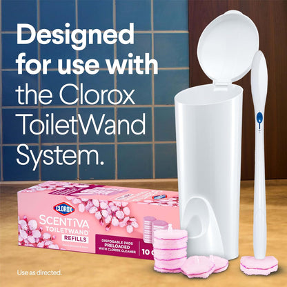 Clorox_Scentiva_ToiletWand_Refills,_Cherry_Blossom_and_Peach,_10_Count