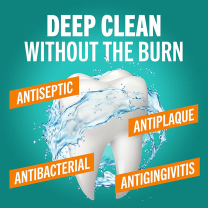 TheraBreath_Deep_Clean_Mouthwash,_Antiseptic_Benefits,_Fresh_Mint_Flavor,_Dentist_Formulated,_Alcohol_Free,_16_fl_oz_(Pack_of_2)