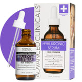 Advanced Clinicals 10% Glycolic Retexturizing Face Serum for All Skin Types, 1 Pack