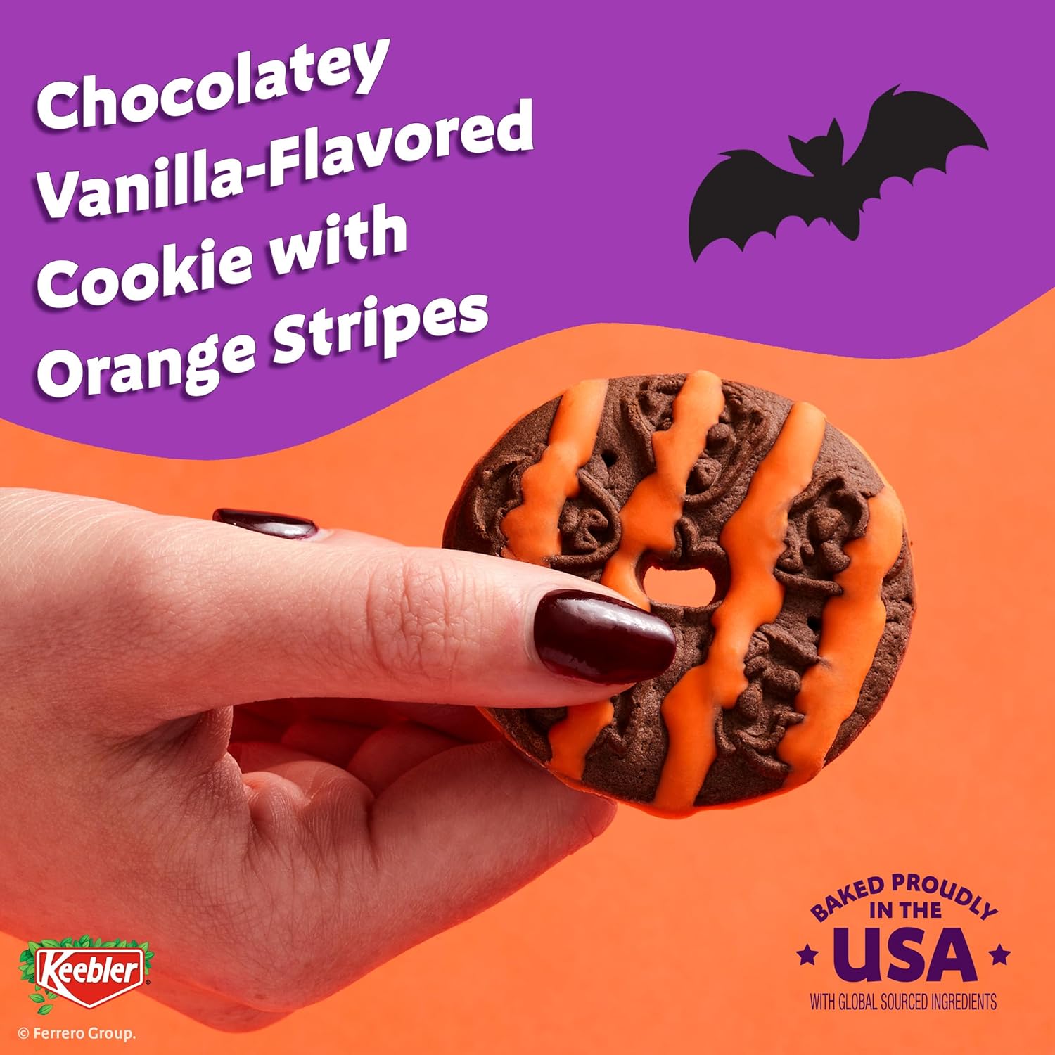 Keebler_Spookie_Fudge_Stripes,_Chocolatey_Vanilla-Flavored_Cookies_with_Orange_Stripes,_9.5_oz_Pack