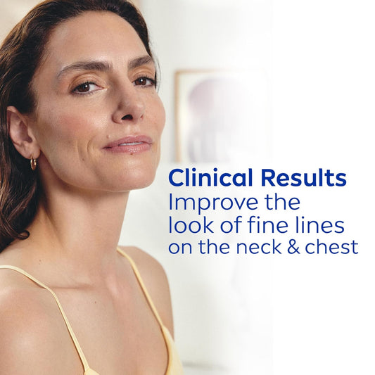 NIVEA_Skin_Firming_&_Anti_Wrinkle_Neck_&_Chest_Cream_with_Coenzyme_Q10,_Creatine_and_Provitamin_B5,_Skin_Firming_Cream_Reduces_the_Look_of_Fine_Lines_and_Wrinkles,_6.7_Oz_Tube