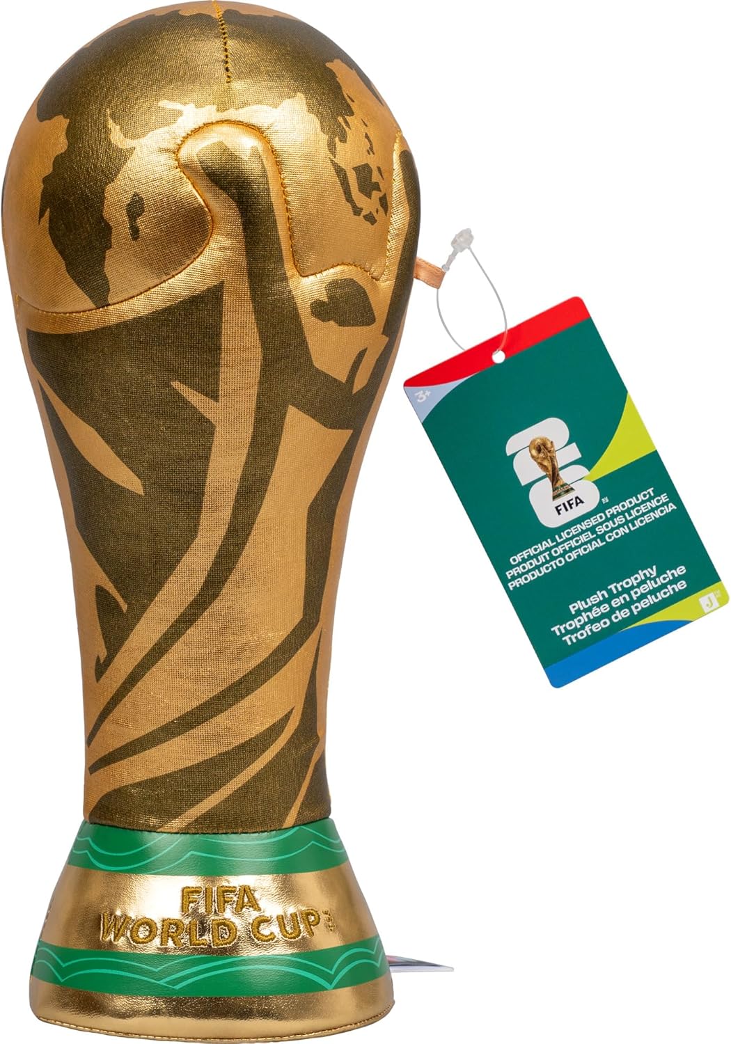Jazwares_FIFA_World_Cup_2026_10-Inch_Plush_Trophy_-_Official_2026_World_Cup_Collectible_-_Ages_3+