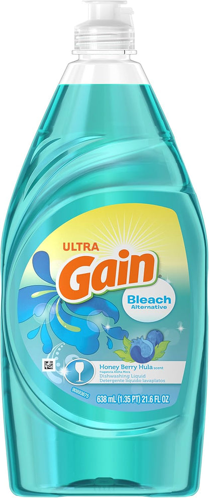 Gain_Ultra_Bleach_Alternative_Dishwashing_Liquid_Dish_Soap,_Honey_Berry_Hula,_21.6_fl_oz