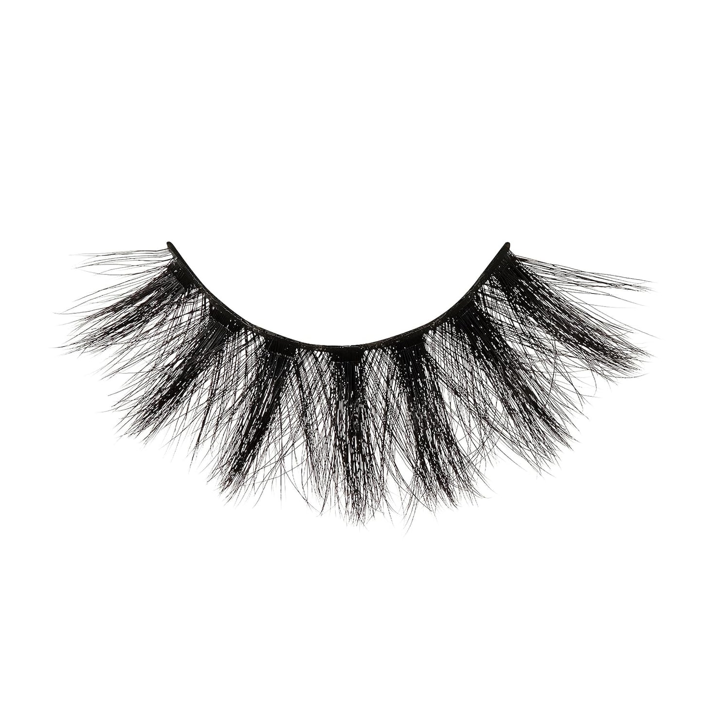 KISS_Matte_Black,_False_Eyelashes,_'Matte_Velvet',_16mm,_Includes_1_Pair_Of_Lash,_Easy_to_Apply,_Reusable_Lash_Clusters