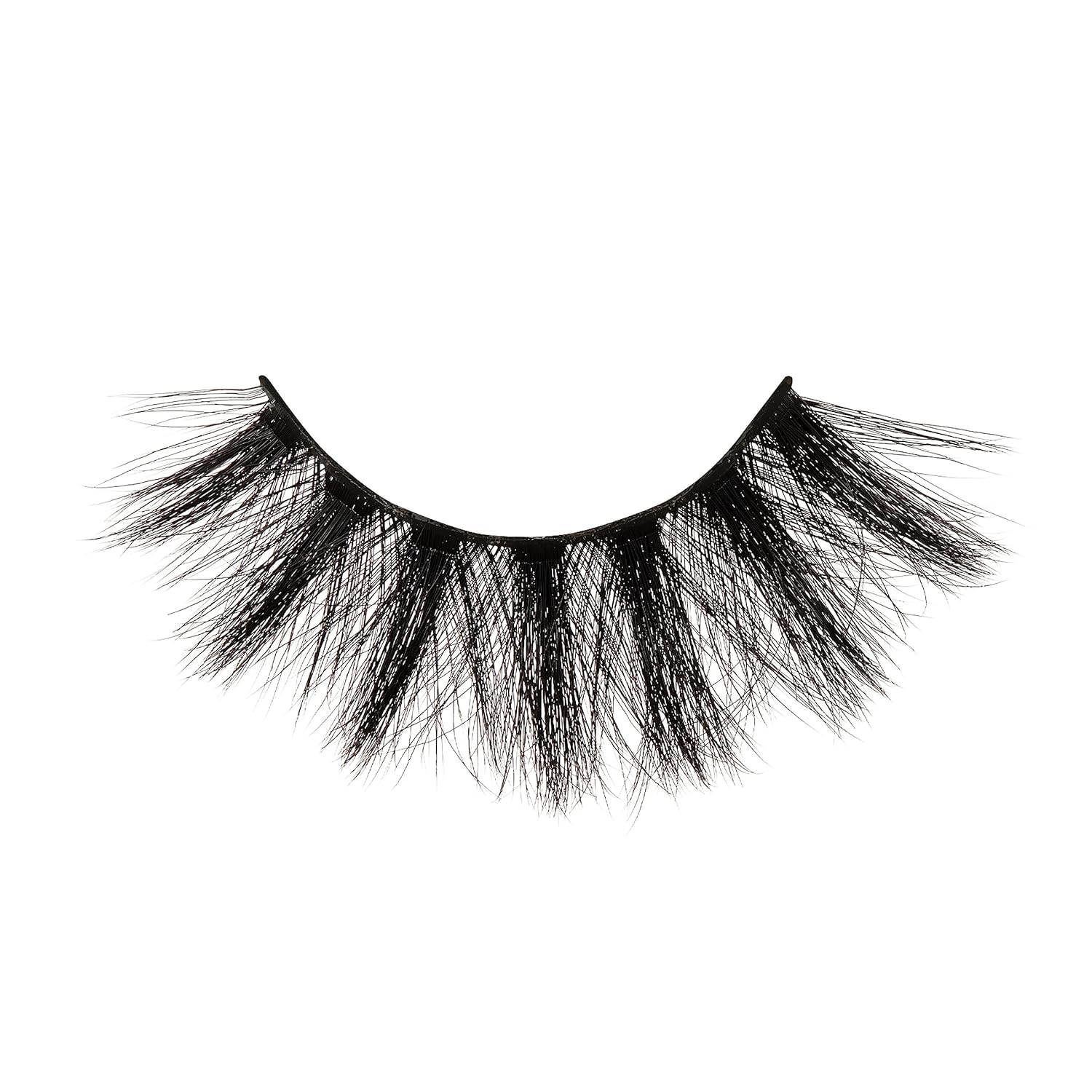 KISS_Matte_Black,_False_Eyelashes,_'Matte_Velvet',_16mm,_Includes_1_Pair_Of_Lash,_Easy_to_Apply,_Reusable_Lash_Clusters