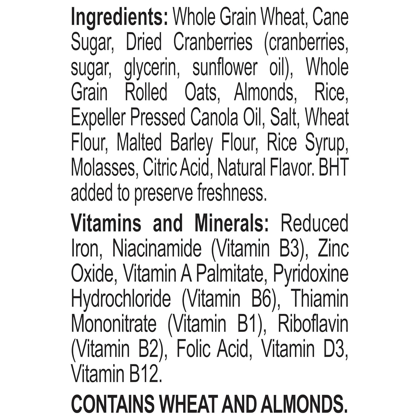 Great_Grains_Cranberry_Almond_Crunch_Cereal,_Cereal_with_Dried_Cranberries_and_Almonds,_Non-GMO_Project_Verified,_14_OZ_Box