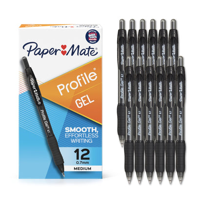 Black - 1 Count (Pack of 12)