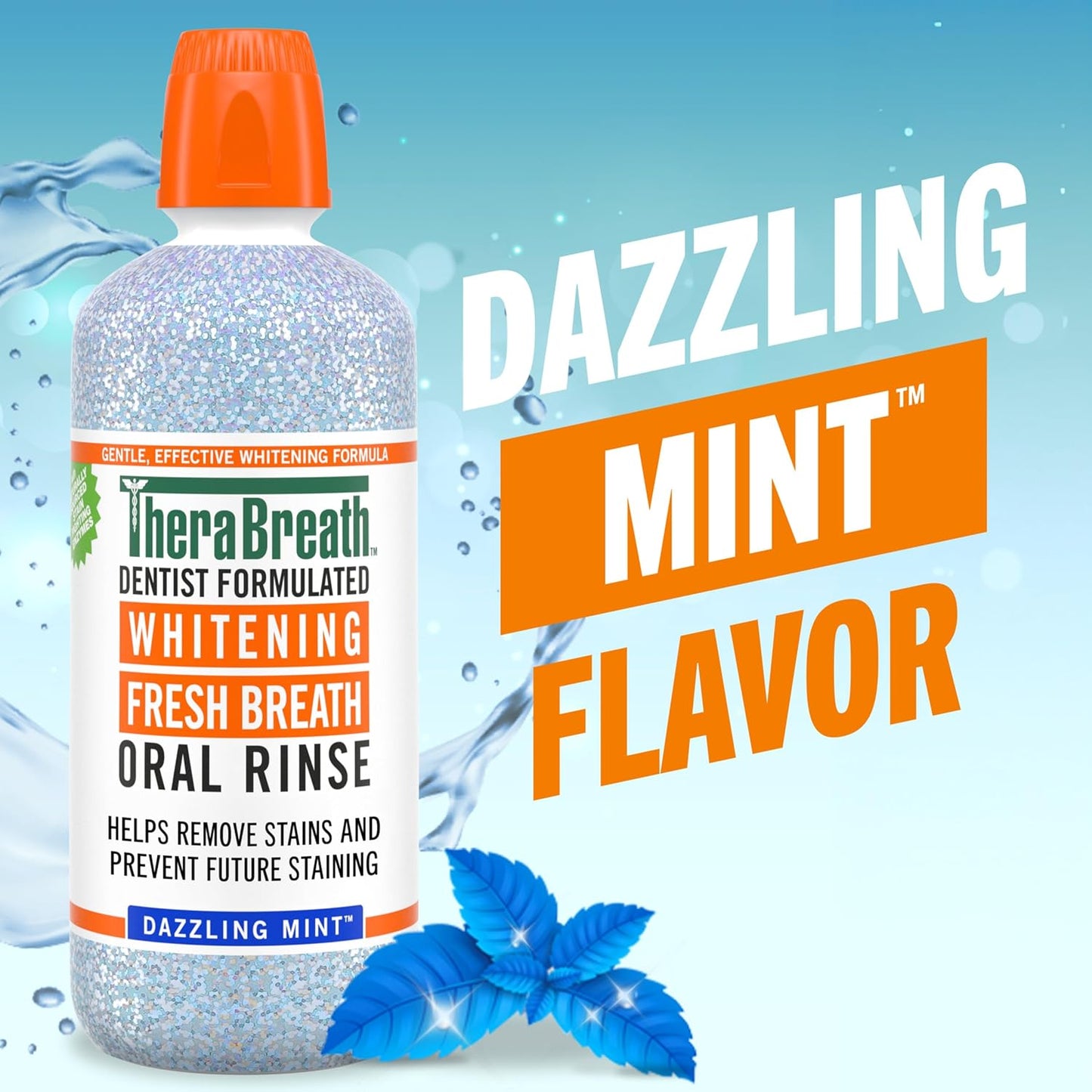 TheraBreath_Whitening_Mouthwash,_Dazzling_Mint,_Dentist_Formulated,_1_Liter
