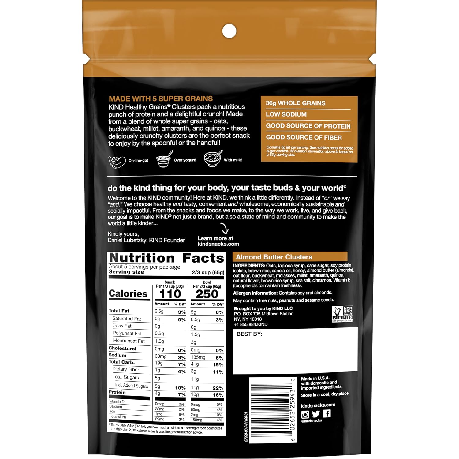 KIND_Almond_Butter_Clusters,_11_Oz