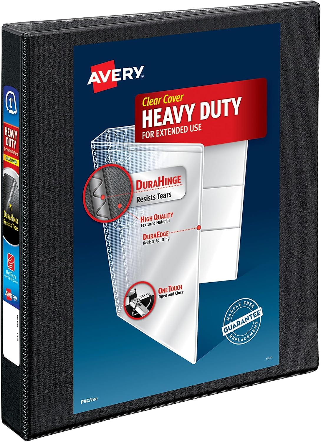 Avery_Heavy-Duty_View_3_Ring_Binder,_1"_Slant_Rings,_1_Black_Binder_|_For_Heavy_School,_Home_and_Office_Use,_DuraHinge_Tear-Resistant_Spine,_DuraEdge_Split-Resistant_Sides