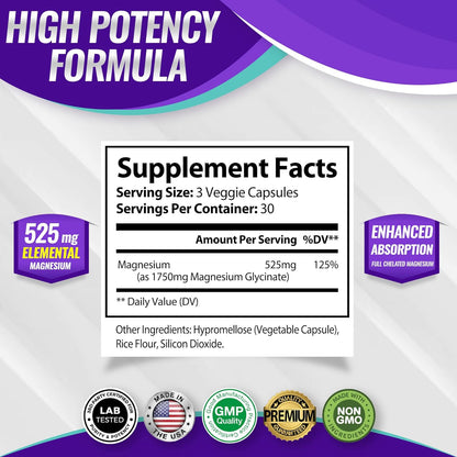 Magnesium_Glycinate_525mg_-_High_Absorption_Chelated_Magnesium_Supplement_Made_with_Pure_Magnesium_Glycinate_-_Supports_Muscles,_Sleep,_Cramps,_Recovery_Bisglycinate_Complex_Vegan_Non-GMO_90_Capsules