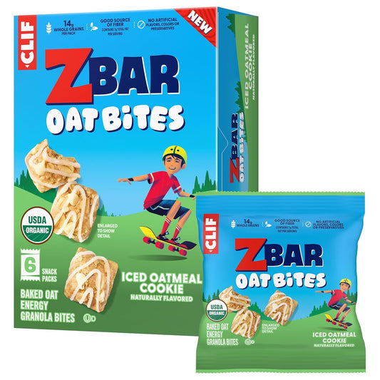 Zbar_Oat_Bites_-_Iced_Oatmeal_Cookie_-_Baked_Oat_Energy_Granola_Bites_-_USDA_Organic_Snacks_for_Kids_-_14g_Whole_Grains_(6_Snack_Packs)
