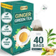 Ginger Green Tea - 40 Tea Bags (Pack of 1)