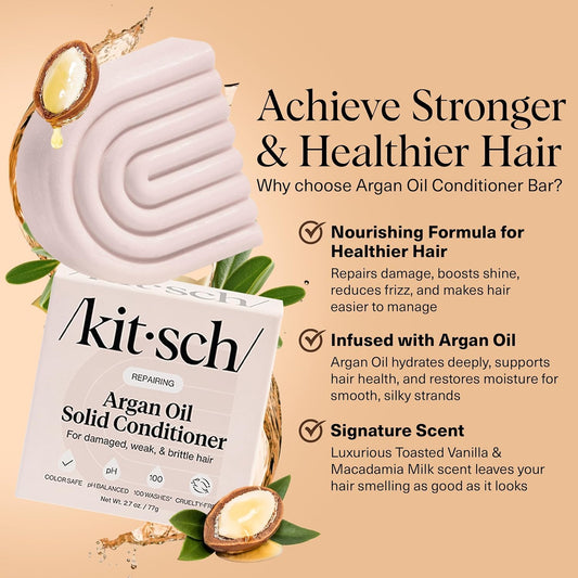 Kitsch_Argan_Oil_Conditioner_Bar_–_Repairing_Hair_Conditioner_for_Damaged_Hair,_Anti-Frizz_–_Strengthening,_Moisturizing_Hair_Care_–_Paraben,_Silicone_&_Sulfate-Free_–_Made_in_USA_-_2.7_oz