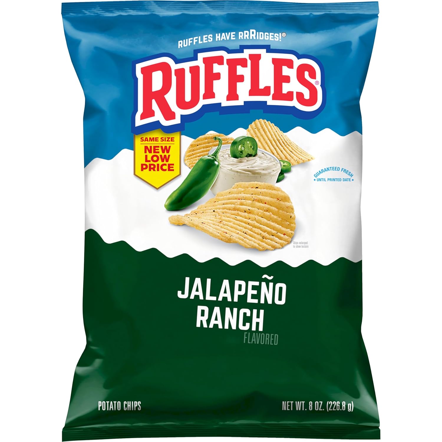 Ruffles_Potato_Chips,_Jalapeno_Ranch_Flavored_Snacks,_8_Oz_Bag